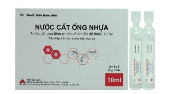 NƯỚC CẤT ỐNG NHỰA 5ML CPC1