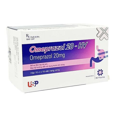 Cadi mezol- Omeprazole HV 20mg (10*10)