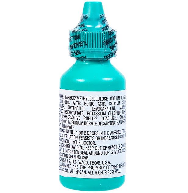 Thuốc nhỏ mắt Optive Allergan giảm nóng, kích ứng mắt (15ml)