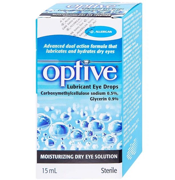 Thuốc nhỏ mắt Optive Allergan giảm nóng, kích ứng mắt (15ml)