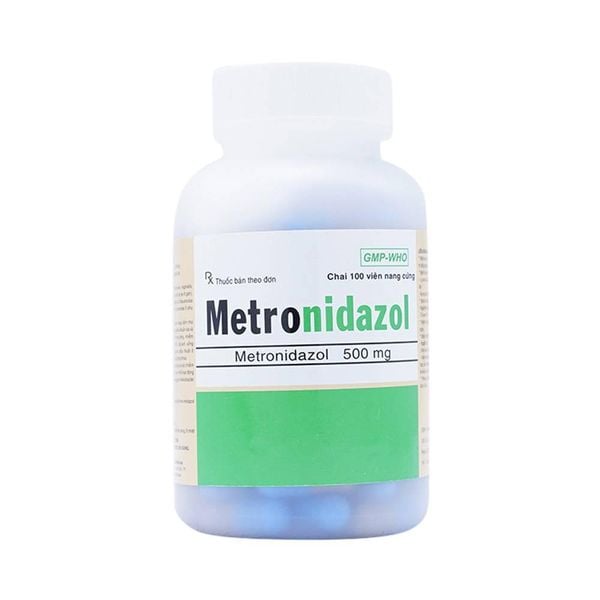 Metronidazol 250mg (lọ100viên)