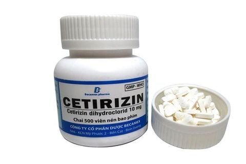 Cetirizin nén (lọ 500viên)