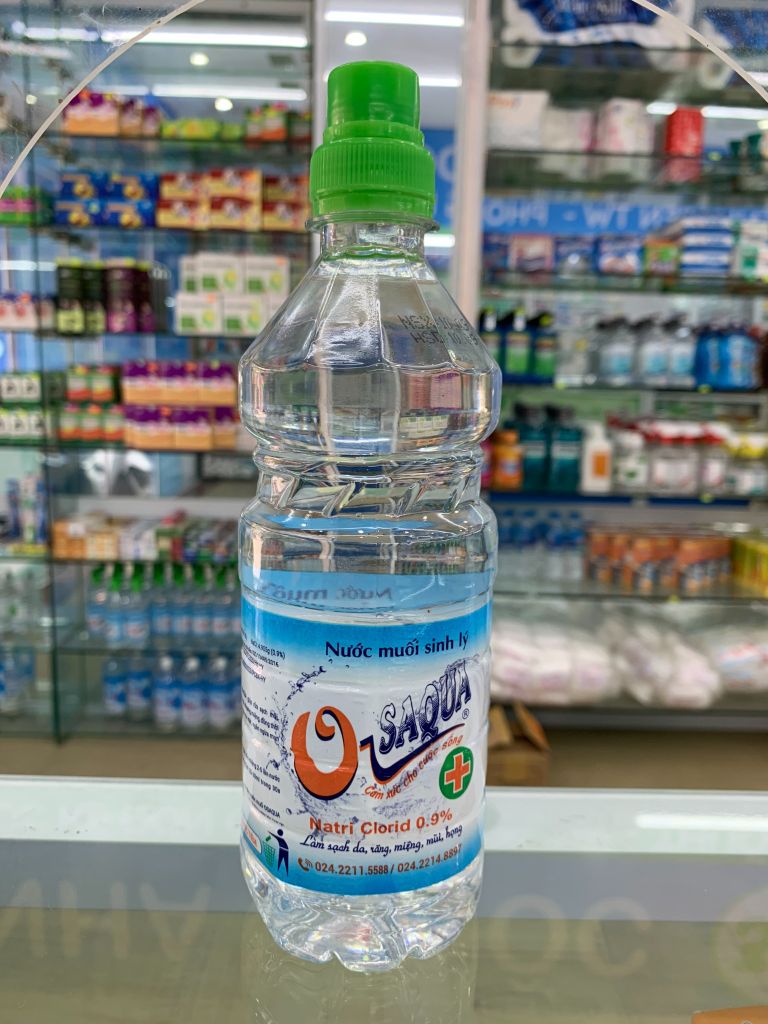 OSAQUA- nước muối sinh lý 0.9% 545ml