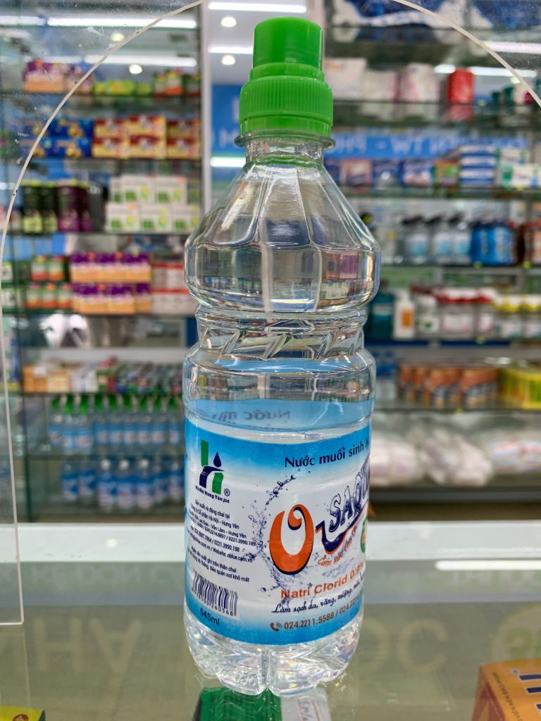 OSAQUA- nước muối sinh lý 0.9% 545ml
