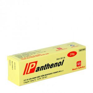 Panthenol 20g - Chăm sóc da, cho da bị bỏng, khô da, nứt nẻ da.