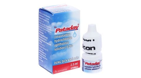 Dung dịch nhỏ mắt Pataday 0.2% trị viêm kết mạc dị ứng lọ 2.5ml