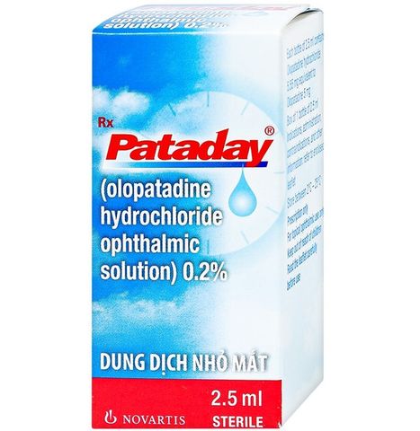 Thuốc nhỏ mắt Pataday Drop 0.2% Alcon điều trị viêm kết mạc (2.5ml)