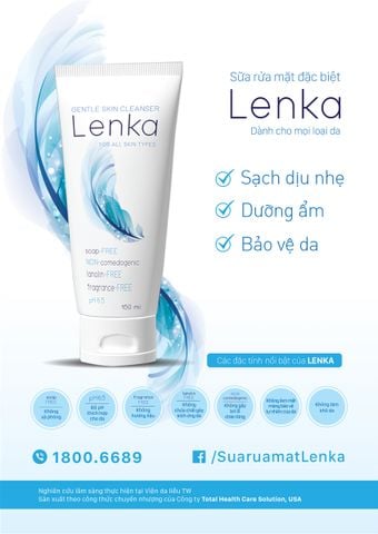 SỮA RỬA MẶT LENKA 150ml