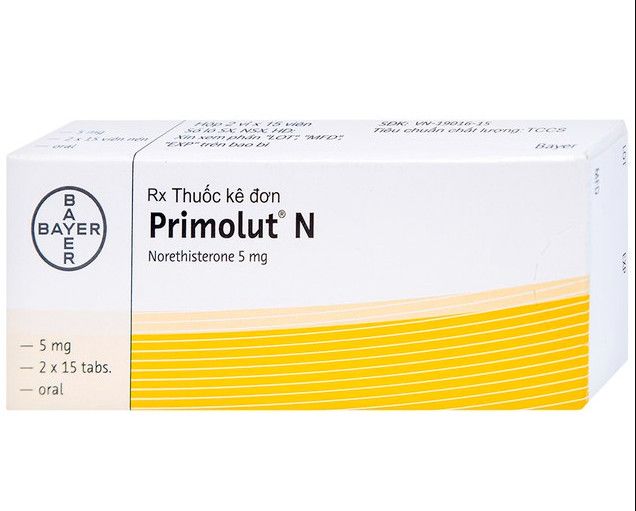 Thuốc Primolut N Bayer điều trị xuất huyết do rối loạn chức năng (2 vỉ x 15 viên)