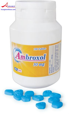 Ambroxol 30mg lọ 200 viên điều trị viêm phế quản, hen phế quản