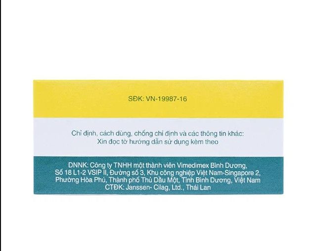 Thuốc Risperdal 1mg điều trị bệnh tâm thần phân liệt (6 vỉ x 10 viên)