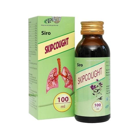Siro ho thảo dược, bổ phế, giảm ho, tiêu đờm - Skipcought - Lọ 100ml