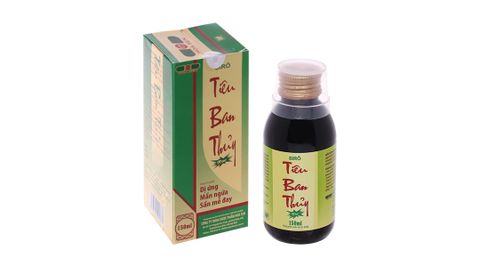 Siro Tiêu Ban Thủy New hỗ trợ giảm mề đay, rôm sẩy chai 150ml