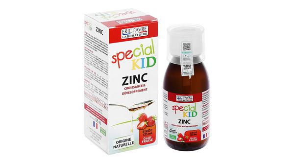 Siro Special Kid Zinc bổ sung kẽm, hỗ trợ tăng đề kháng chai 125ml