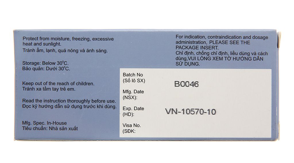 Spiromide trị phù, tăng huyết áp, hội chứng thận hư (2 vỉ x 10 viên)
