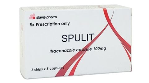 Spulit 100mg trị nhiễm nấm (6 vỉ x 5 viên)