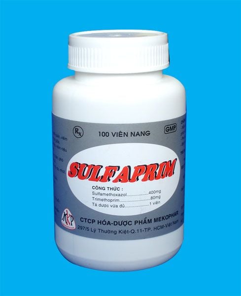 Sulfaprim nhộng (lọ 100viên)- Nopil