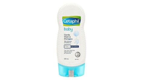 Sữa tắm gội Cetaphil Baby kháng khuẩn, cấp ẩm cho bé chai 230ml