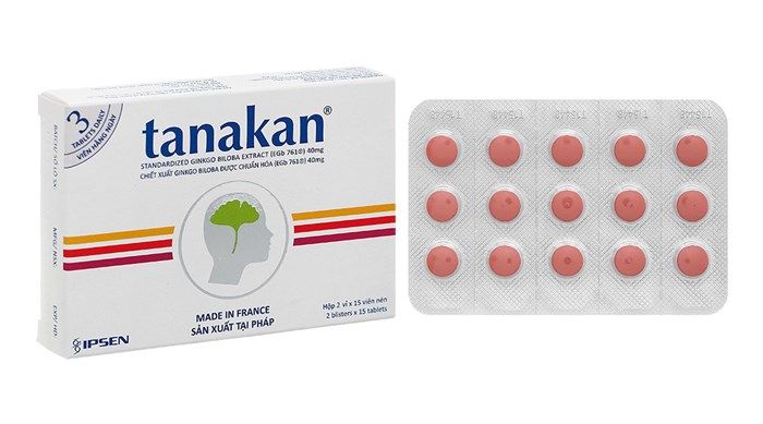 Tanakan 40 mg (2*15) mới WĐB