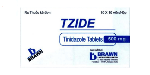 Thuốc Tzide-Tinidazol 500mg điều trị các nhiễm khuẩn do vi khuẩn kỵ khí.