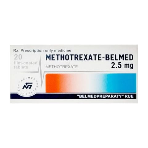 Thuốc Methotrexate-Belmed 2,5mg được chỉ định cho đối tượng bị vảy nến, viêm khớp vảy nến, viêm khớp dạng thấp