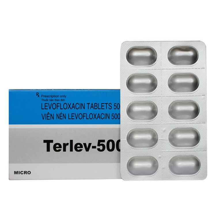 Levofloxacin ấn(1*10)- hỗ trợ điều trị nhiễm khuẩn
