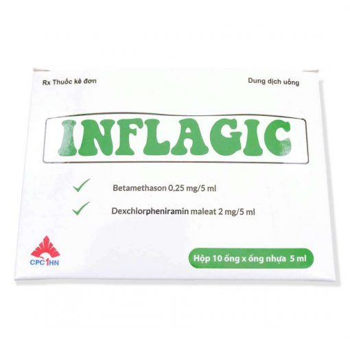 Inflagic (hộp 10 ống)
