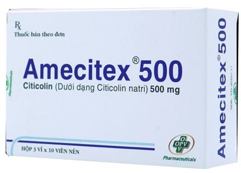 Amecitex 500 (3*10)-Citicolin