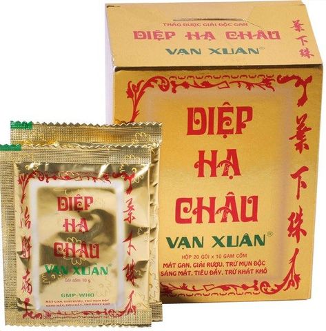 Trà Diệp Hạ Châu Vạn Xuân hộp 20 gói x 10g