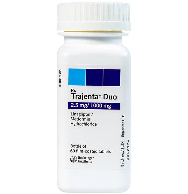 Thuốc Trajenta Duo 2.5mg/1000mg (60 viên)