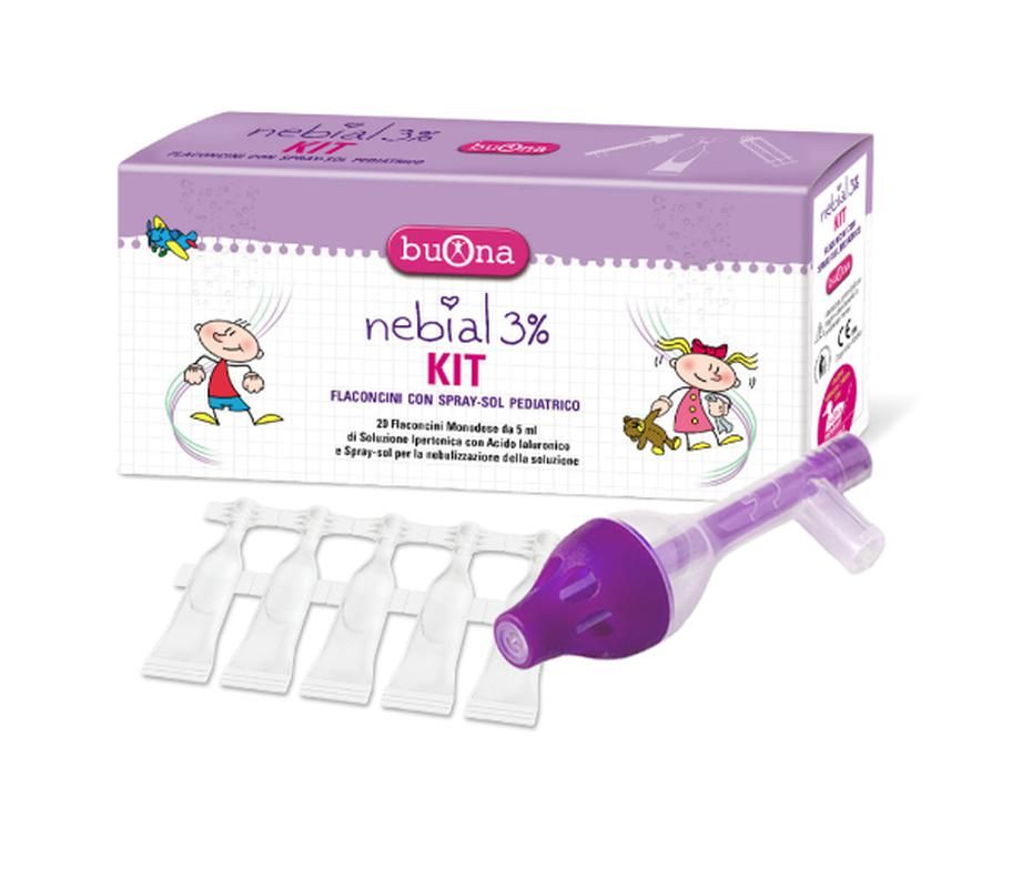 Nebial 3% (20 ống) - Nước muối ưu trương