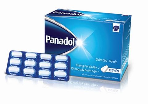 Panadol xanh (1 vỉ x 12 viên)  - Giảm đau, hạ sốt, đau răng, đau cơ xương khớp đau bụng kinh cho người lớn