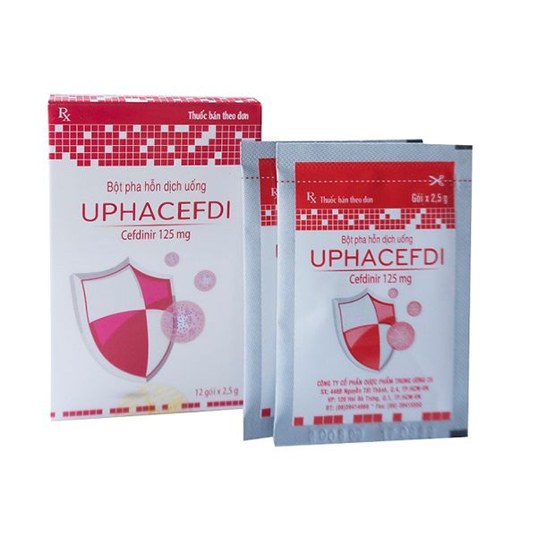 Uphacefdi 125mg (12 gói)