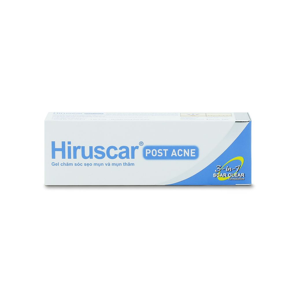 Hiruscar Post Acne (5g) -Gel xử lý thâm mụn, sẹo mụn