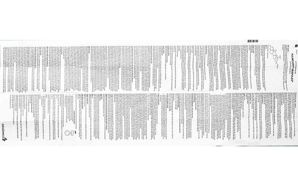 Khí dung Pulmicort Respules Astra điều trị hen phế quản (20 ống x 2ml)