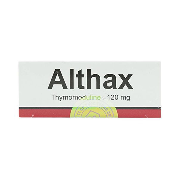 Thuốc Althax 120mg Mediplantex tác dụng điều hòa miễn dịch (3 vỉ x 10 viên)