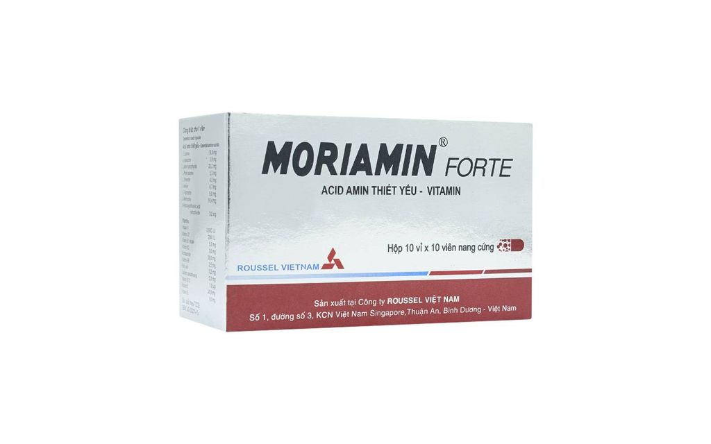 Thuốc Moriamin Forte Roussel duy trì và phục hồi sức khỏe (100 viên)