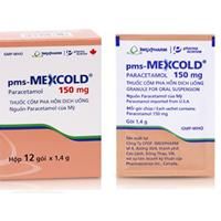 Thuốc giảm đau, hạ sốt MEXCOLD 150 hộp 12 gói