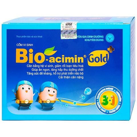 Cốm vi sinh Bio-acimin Gold QD-Meliphar giảm rối loạn tiêu hóa (30 gói)