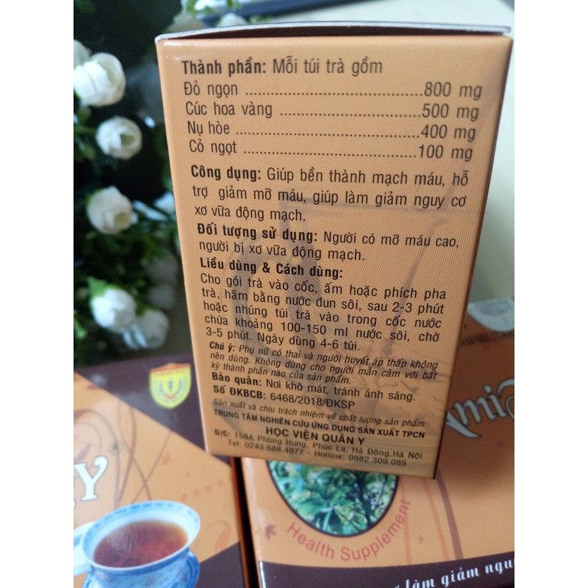 Trà Ami Jaka Học Viện Quân Y