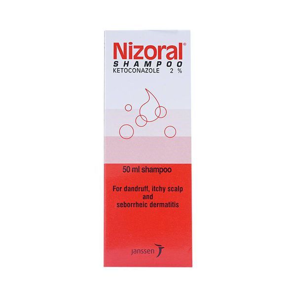 Nizoral 50ml - Dầu gội điều trị gàu và nấm da đầu (50ml)