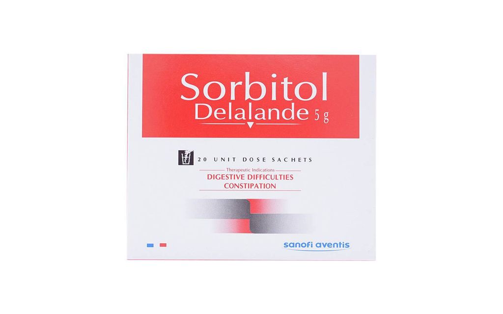 Sorbitol Pháp (20gói/ hộp) - Nhuận tràng cho người táo bón