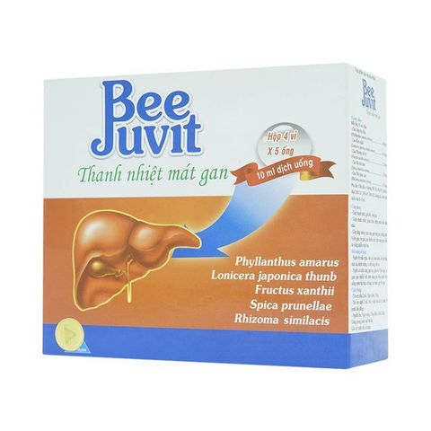 Dung dịch uống Bee Juvit CPC1 giúp thanh nhiệt mát gan (20 ống x 10ml)