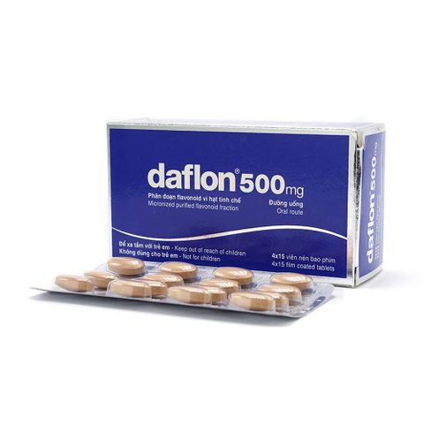 Daflon 500 (Pháp) 4*15 WĐB