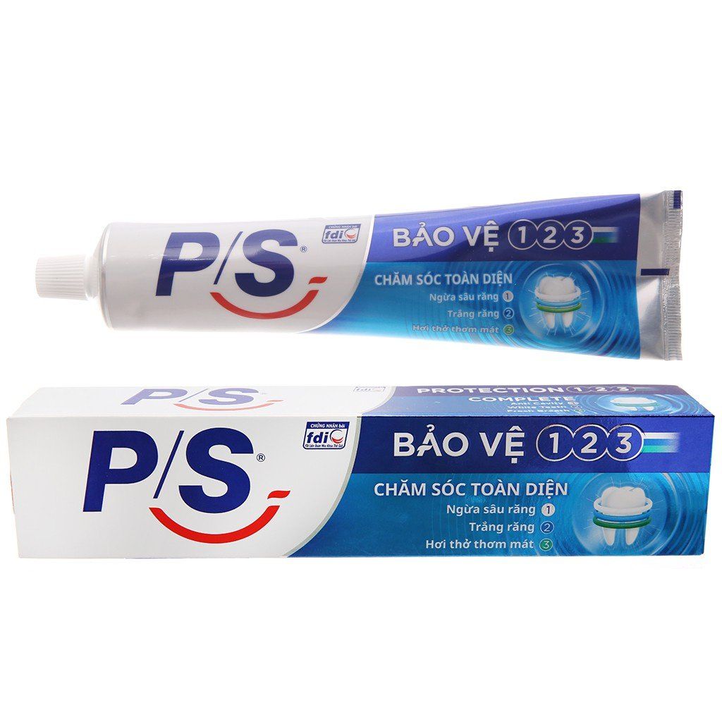 Kem đánh răng P/S bảo vệ 123 chăm sóc toàn diện 180g