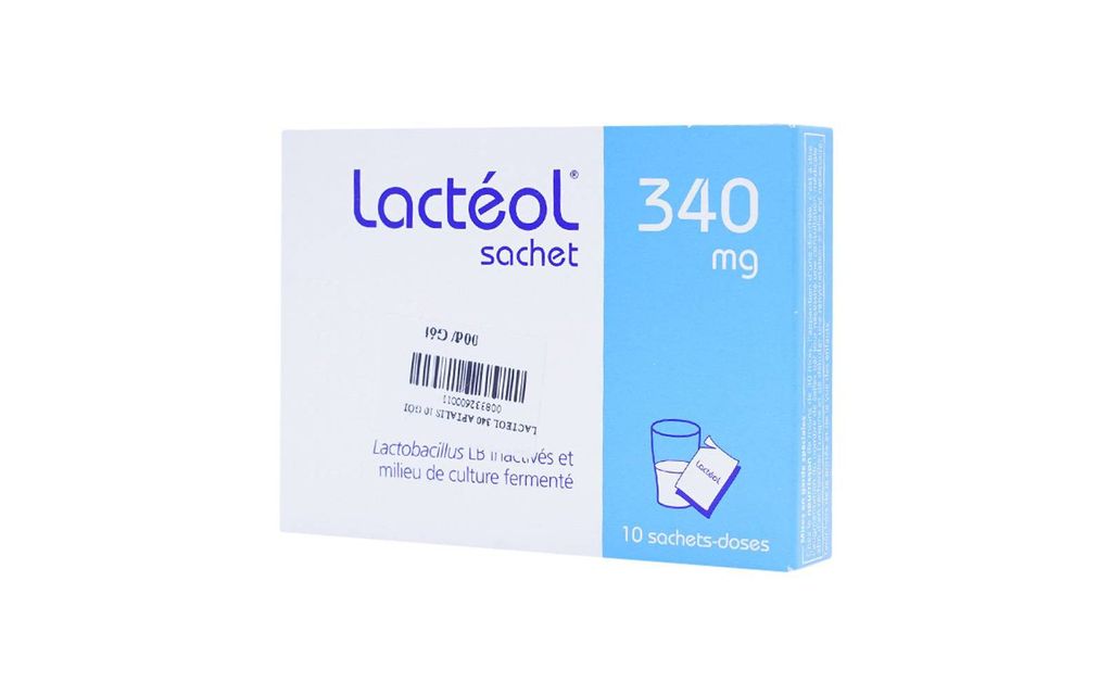 Lacteol 340mg (10 gói) WĐB
