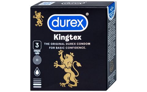 Bao cao su Durex Kingtex ôm sát, vừa vặn mang cảm giác tự nhiên (3 cái)