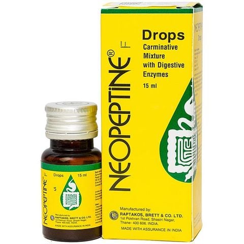 Dung dịch uống Neopeptine Raptakos hỗ trợ tăng cường tiêu hóa (15ml)