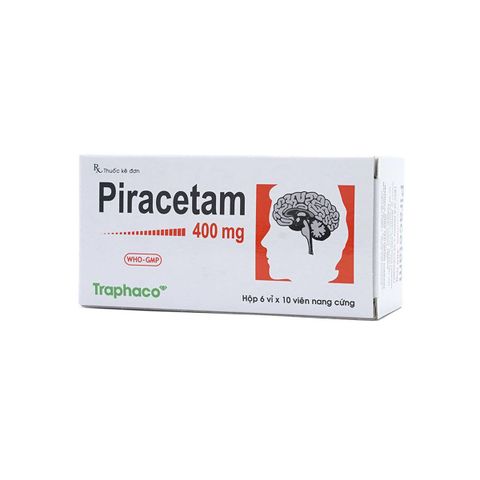 Piracetam 400mg (TPC) (6*10) - điều trị triệu chứng chóng mặt