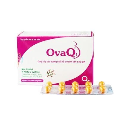 Ova Q1 (hộp 30 viên) - Thuốc bổ dành cho phụ nữ chuẩn bị mang thai